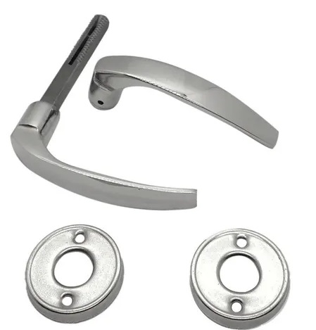 MANIJA DE ALUMINIO CEPILLADA P/ PUERTA