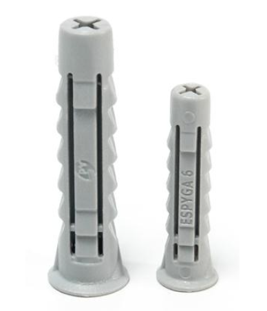 TARUGO SIMIL ESPIGA 8 MM BOLSA X 500 UN.