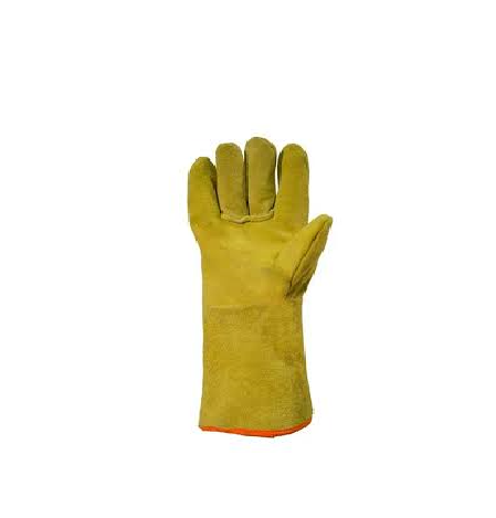 GUANTE CUERO DESCARNE AMARILLO SOLDADOR