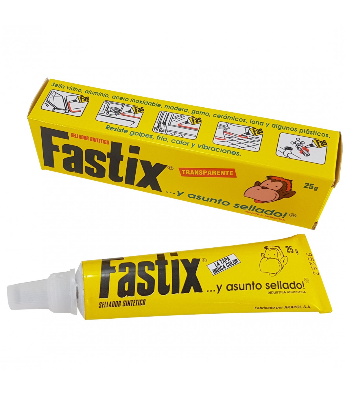 FASTIX BLANCO Y NEGRO  X 25 GS