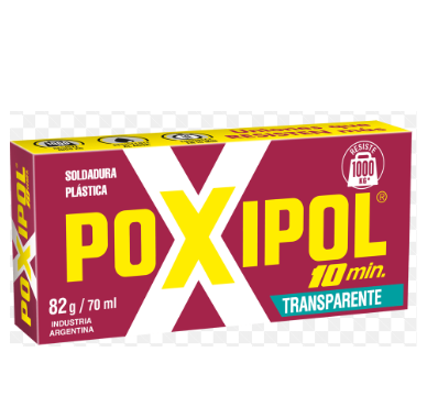POXIPOL TRANSP/ 10 MINT 16 GS
