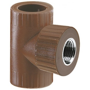 TEE H3 1/2" ROSCA METALICA  H 1/2"