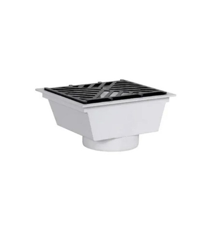 EMBUDO FRONTAL PVC 100MM
