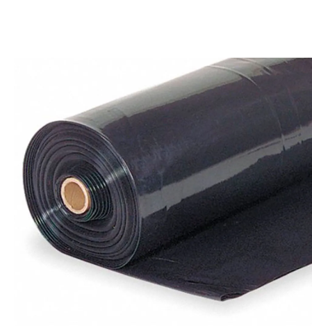 NYLON PLASTICO NEGRO 100MIC 4MTS X 100MTS