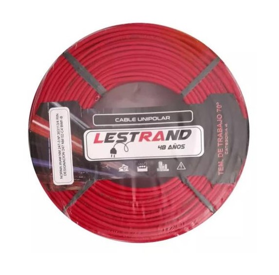 CABLE UNIPOLAR 1.5 MM  NORMALIZADO LESTRAND