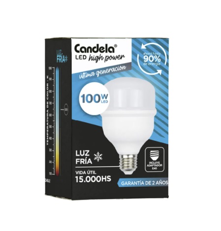 LAMPARA LED 100W FRIA-E27