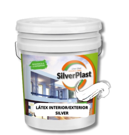 LATEX SILVER-DISTINCION  INT/EXTERIOR X 20 LT
