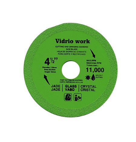 DISCO DE CORTE DIAMANTADO (VIDRIO, CERAMICA ETC)